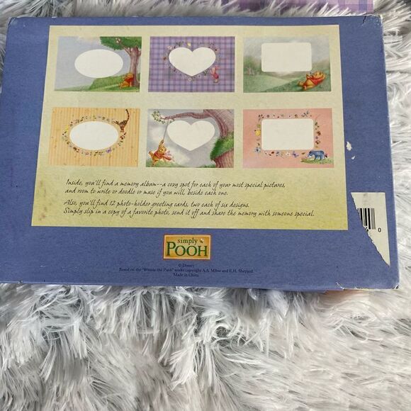 Winnie the Pooh Greeting Card and Memory Book - Picture 3 of 3